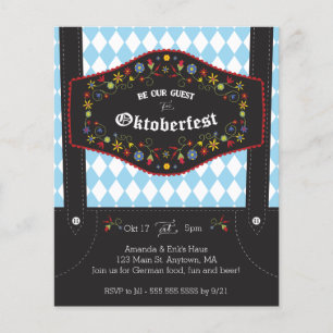 Budget Oktoberfest, Octoberfest Party Invite Flyer