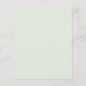 BUDGET Olive Wreatfoto bruiloft behalve datum (Achterkant)