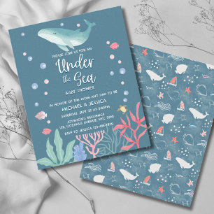 Budget Onder Het Zee Oceaan Baby shower Mama Pa