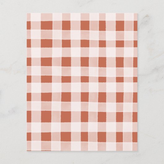 Budget One Happy Camper Woodland 1e Verjaardag Flyer (Achterkant)