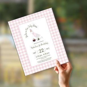 Budget One Silly Goose Meisjes Roze  1e Verjaardag