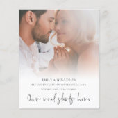 Budget Ons pad begint hier Foto Verloving (Voorkant)