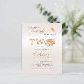 Budget Onze kleine pompoen Herfst tweede 2e verjaa (Staand voorkant)