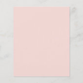 BUDGET Onze kleine uitnodiging voor Cutie Pink Swa (Achterkant)