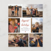 Budget Onze Wens | Kerstbrief & 6 foto (Voorkant)