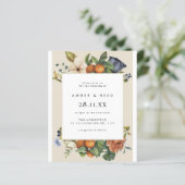 Budget Oranje Summer Botanical Boho Wedding (Staand voorkant)