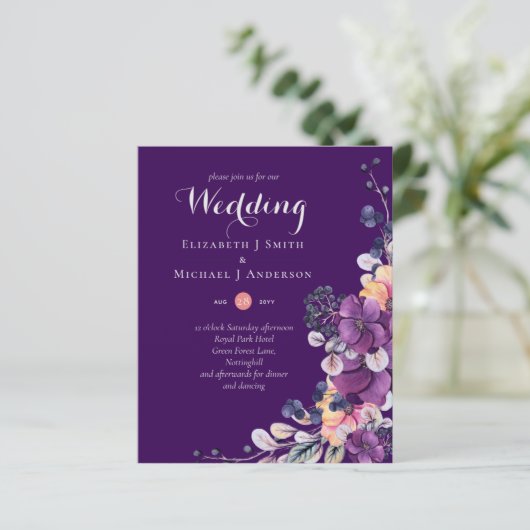 BUDGET Paars Oranje Schemering tot Dageraad Trouw (Staand voorkant)