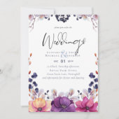 BUDGET Paars Oranje Schemering tot Dageraad Trouw Kaart (Voorkant)