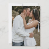 BUDGET Pampas Fête des mariées PHOTO Invitation (Dos)