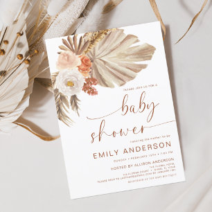 Budget Pampas Grass Boho Desert Baby shower