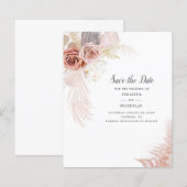 Budget Pampasgras Bloemendecoratie Script Sla de D (Voorkant / Achterkant)