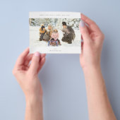 Budget Panorama Chic H Foto - zwart-wit Flyer (Hand)