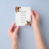 BUDGET paren weddenschap - Uitnodiging Flyer (Hand)