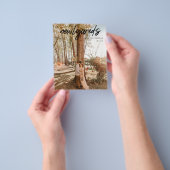 Budget Pas getrouwd 1 Foto B Weddenschap Reception Flyer (Hand)