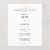 Budget Pas getrouwd B 1 Foto na bruiloft (Achterkant)