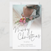 Budget Passen getrouwd kerstfoto's (Voorkant)