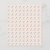 Budget Pastel & Gouden Kerstboom Fotocollage (Achterkant)