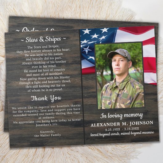 Budget Patriotique Funéraire Programme commémorati