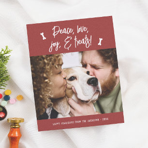 Budget Peace Love Treat kerstfeestdag Foto