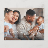 Budget Peace on Earth De kerstdag van de Foto (Voorkant)