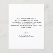 Budget Pet Photo Dog Weddenschap Bedankt kaarten (Achterkant)