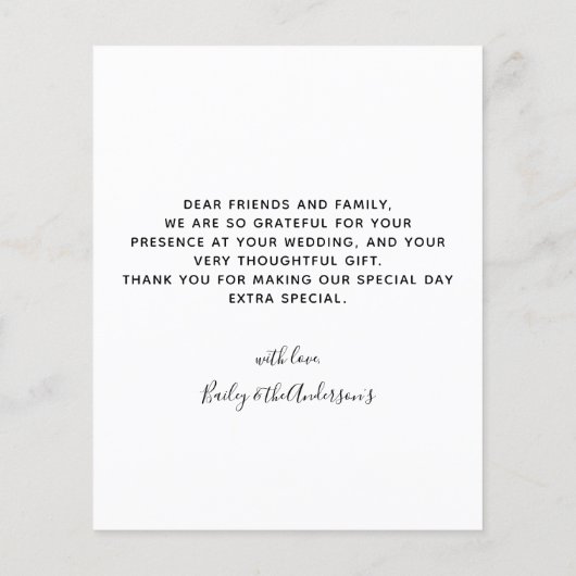 Budget Pet Photo Dog Weddenschap Bedankt kaarten (Achterkant)