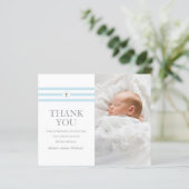 Budget Photo Baptism & Christening Hartelijk dank (Staand voorkant)