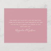 Budget Photo Carte de remerciements bébé | Eucalyp (Dos)