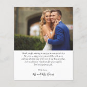 Budget Photo Collage Script Weddenschap Hartelijk  (Achterkant)