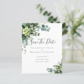 BUDGET Photo Enregistrer Dates Eucalyptus Feuilles (Debout devant)