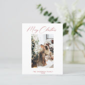 Budget Photo Holiday Card (Staand voorkant)