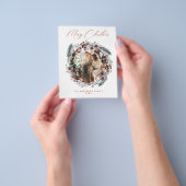 Budget Photo Holiday Card Flyer (Hand)