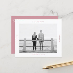 BUDGET Photo Mariage Enregistrer La Date Carte Pos