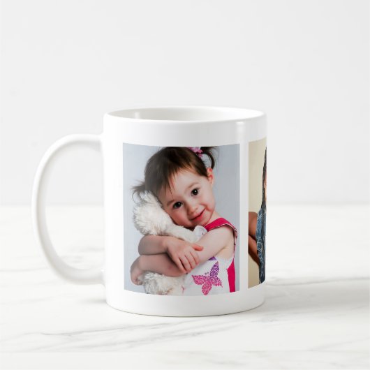BUDGET PHOTO MUG - Petits enfants Collage (Gauche)