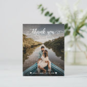 Budget photo pleine Carte de remerciements de mari (Debout devant)