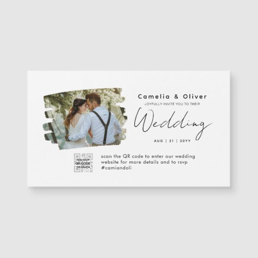 Budget Photo Weddenschap Klassieke White (Voorkant)