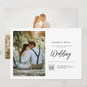 Budget Photo Weddenschap Klassieke White Kaart