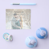 Budget Photo Wedding Invitation Landscape Flyer (Enkel)