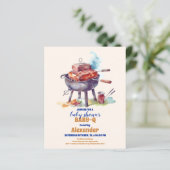 Budget Picknick Kleed Baby Q Baby Shower (Staand voorkant)