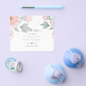 BUDGET  PIJONEN ROZE SALIE PERZIK TROUW FLYER (Enkel)