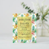 Budget Pineappel & Hibiscus Destination Wedding (Staand voorkant)