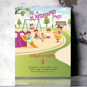 BUDGET Playground Kids Birthday Party nodigt uit