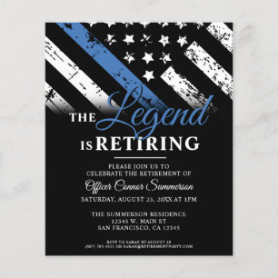 Budget Police Blue Line Law Enforcement Retition