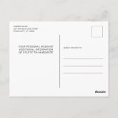 Budget Police Retraite Invitation de l'application (Dos)