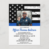 Budget Police Retraite Invitation de l'application (Devant)