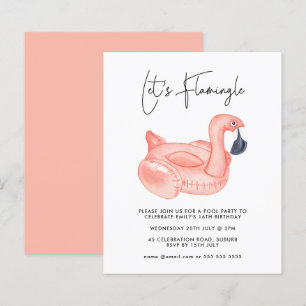 Budget Pool Party Laten we de verjaardag vieren