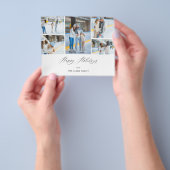 Budget Prettige feestdagen Ele Chic 5 Foto Flyer (Hand)