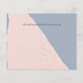 Budget Prettige feestdagen Fotokaarten Abstract Mo (Achterkant)