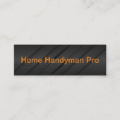 Budget professionnel Handyman Cartes de visite (Devant)