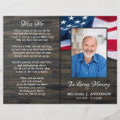 Budget Programme de commémoration des funérailles (Devant)